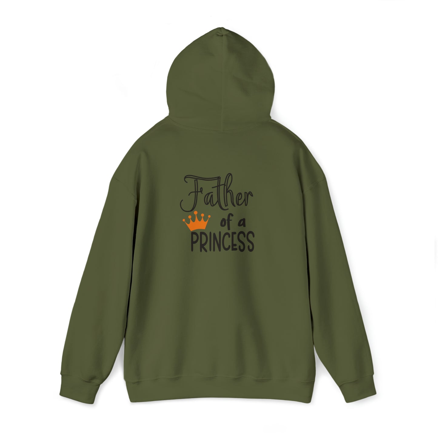 Father of a princess- Unisex Heavy Blend™ Hooded Sweatshirt