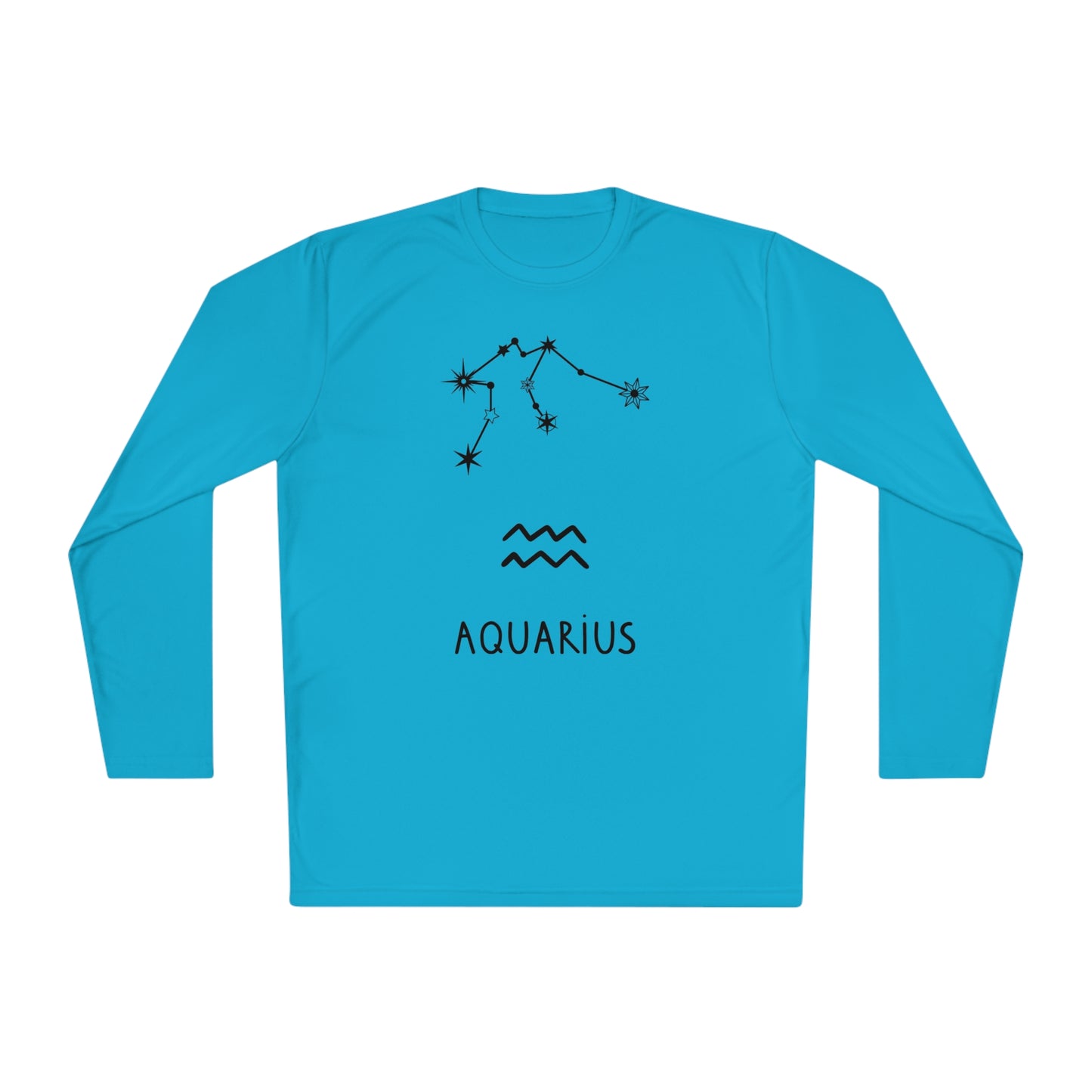 AQUARIUS STARS- Unisex Lightweight Long Sleeve Tee