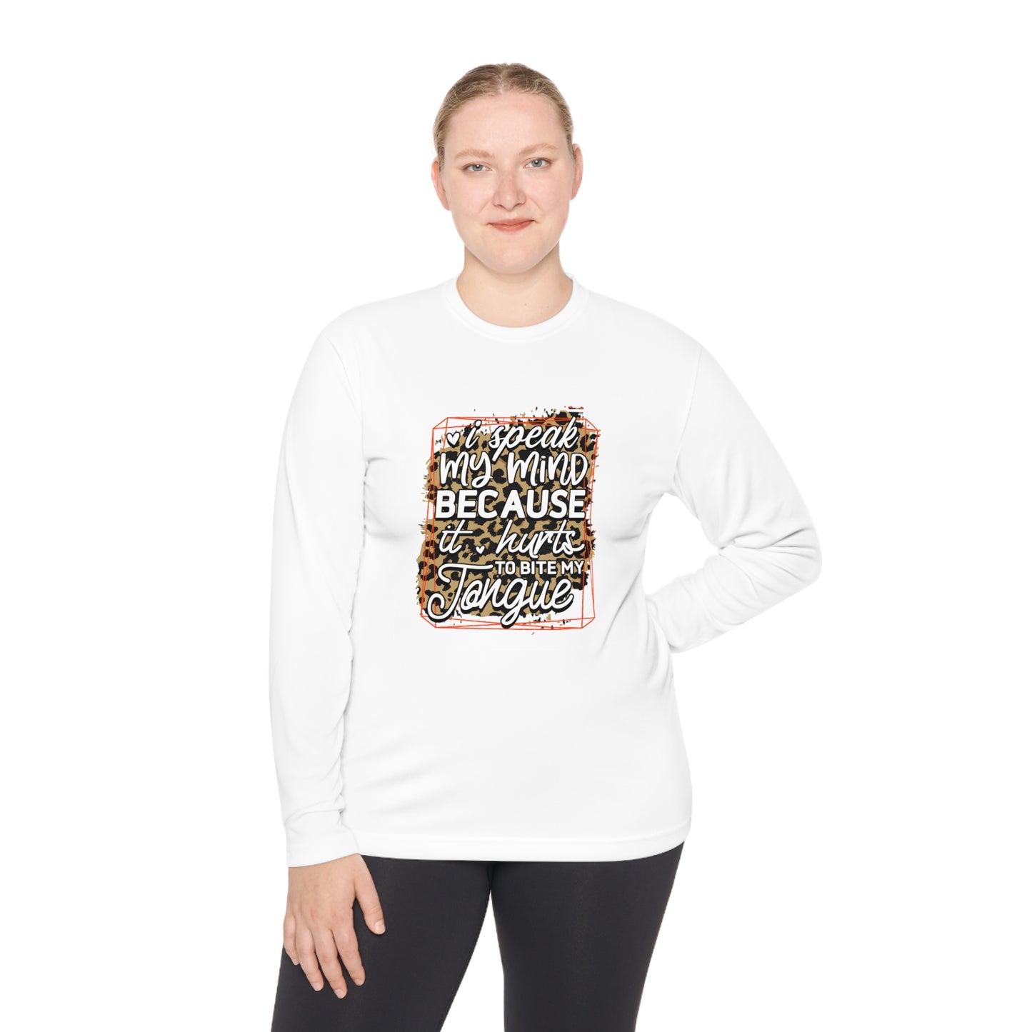 I speak my kind- Unisex Lightweight Long Sleeve Tee