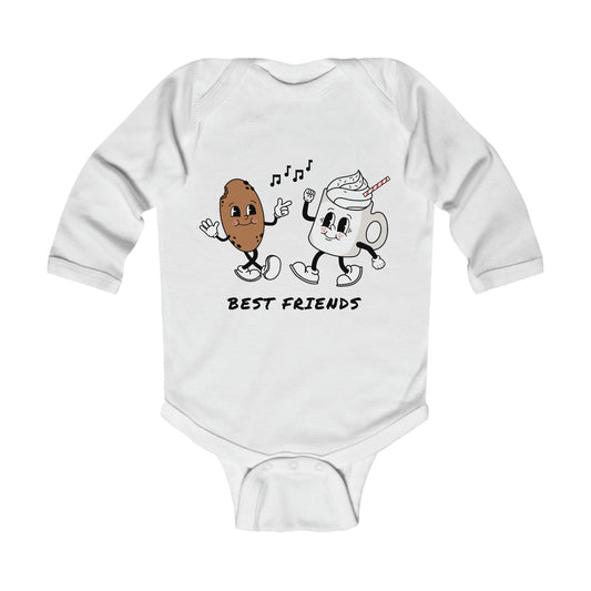 Milk and Cookies - Infant Long Sleeve Bodysuit