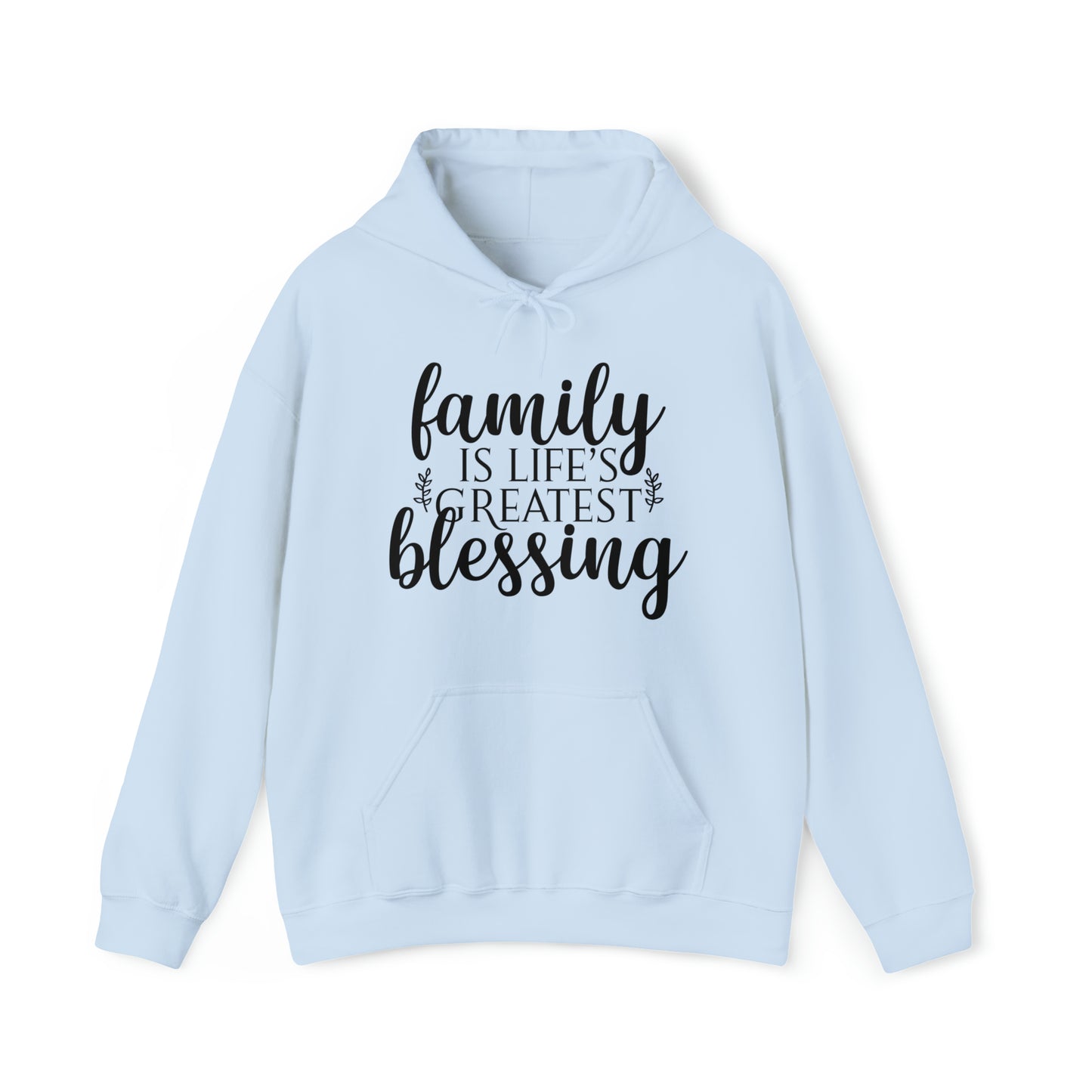 Family is the greatest blessing- Unisex Heavy Blend™ Hooded Sweatshirt