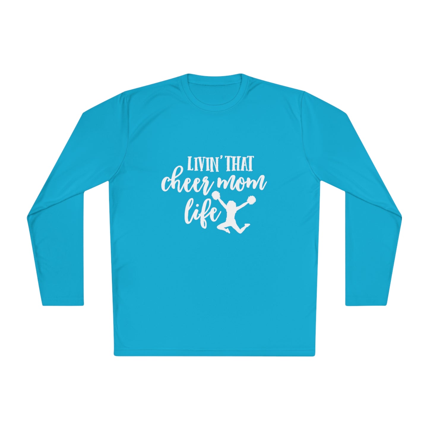 Living  that cheer  mom life- Unisex Lightweight Long Sleeve Tee