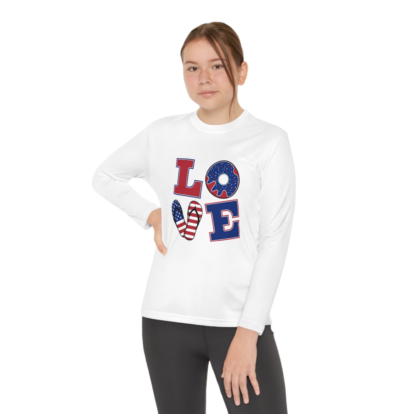 LOVE-Youth Long Sleeve Competitor Tee