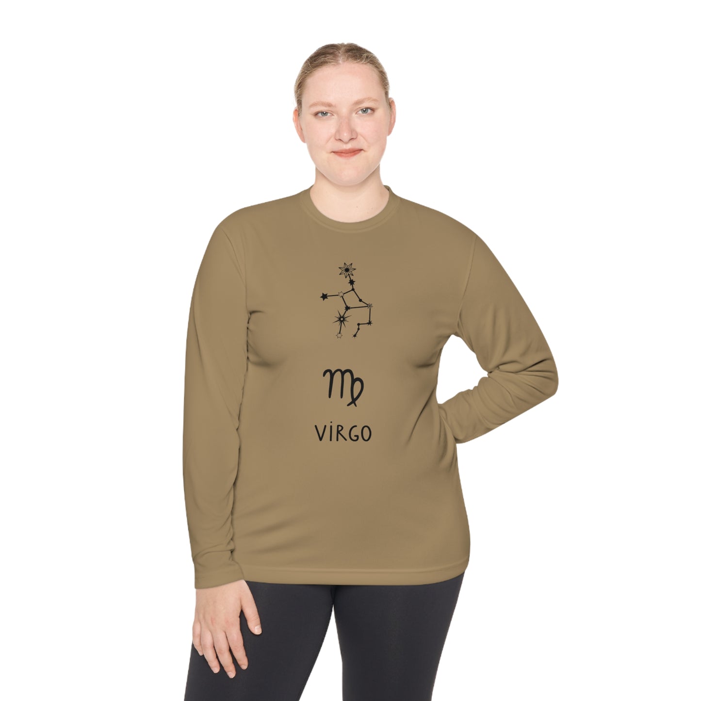 VIRGO STARS-Unisex Lightweight Long Sleeve Tee