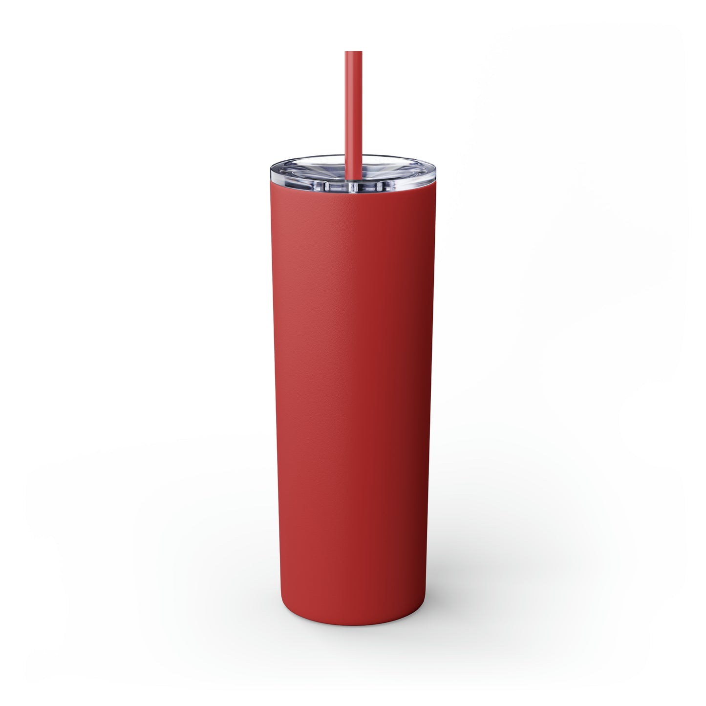 The beach where doing absolutely nothing is doing something- Skinny Tumbler with Straw, 20oz