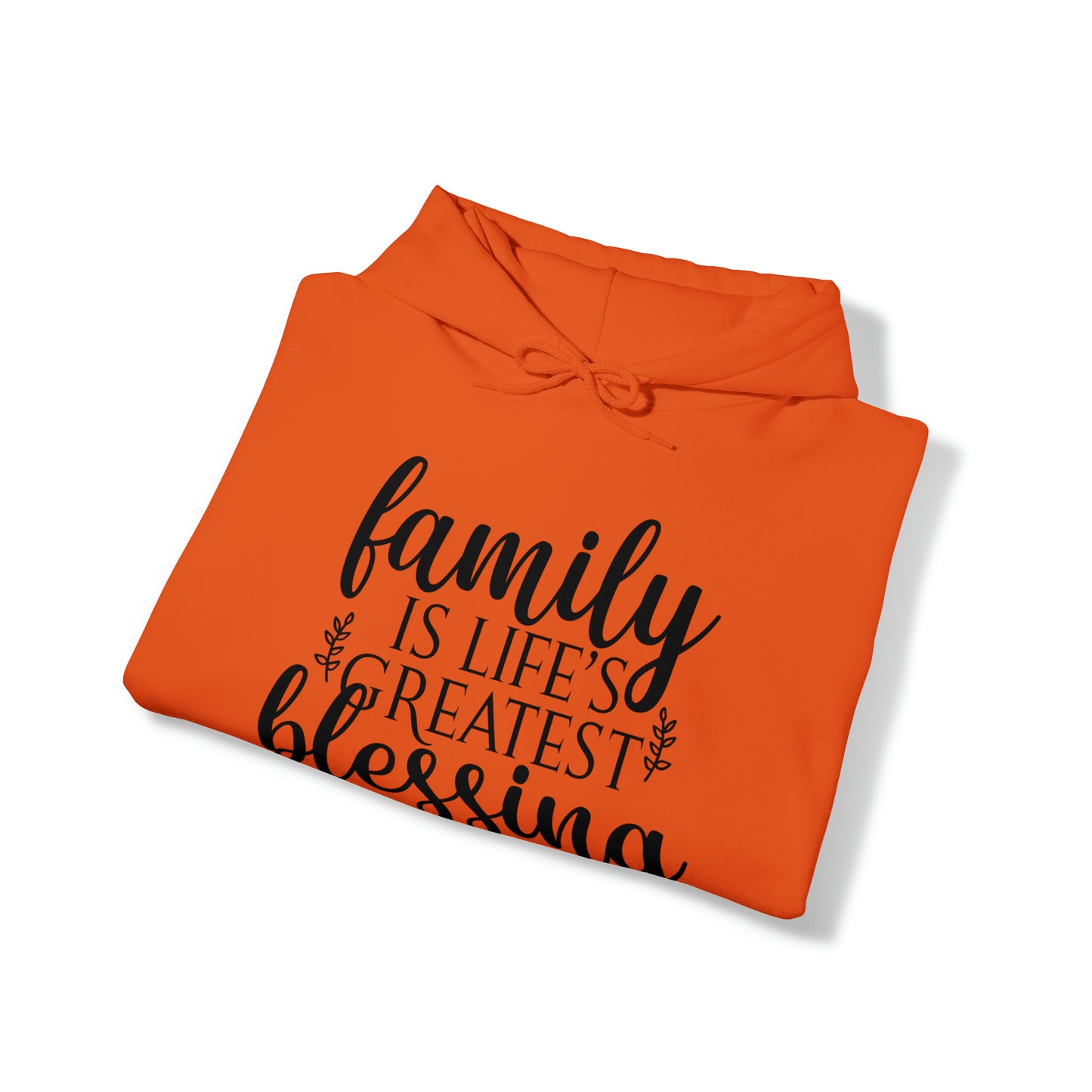 Family is the greatest blessing- Unisex Heavy Blend™ Hooded Sweatshirt