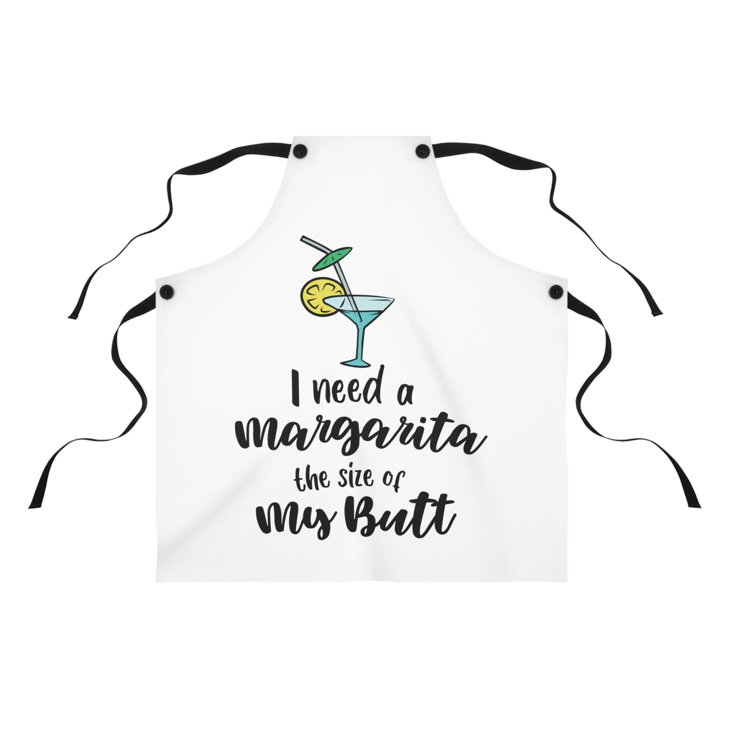 I need a margarita - Apron (AOP)