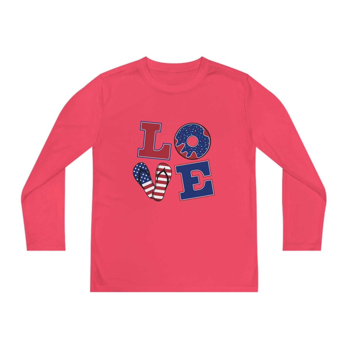 LOVE-Youth Long Sleeve Competitor Tee