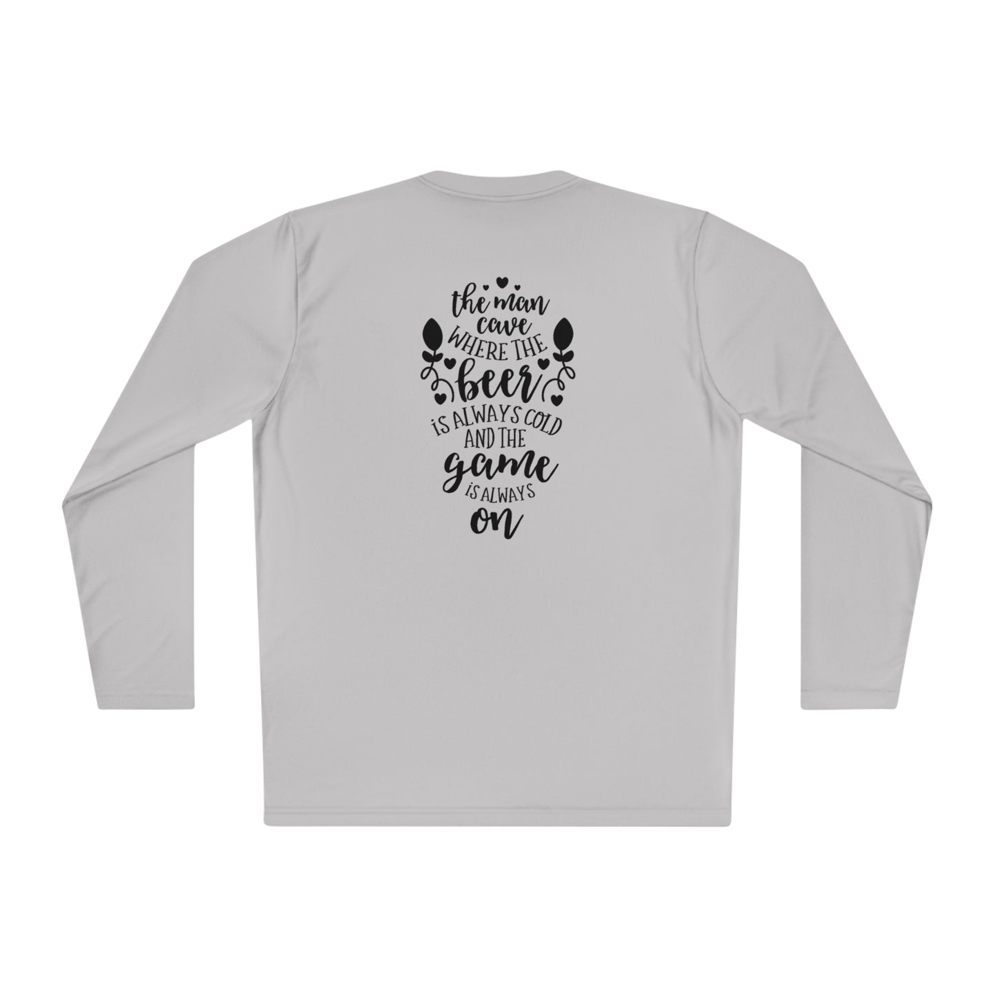 The man cave- Unisex Lightweight Long Sleeve Tee