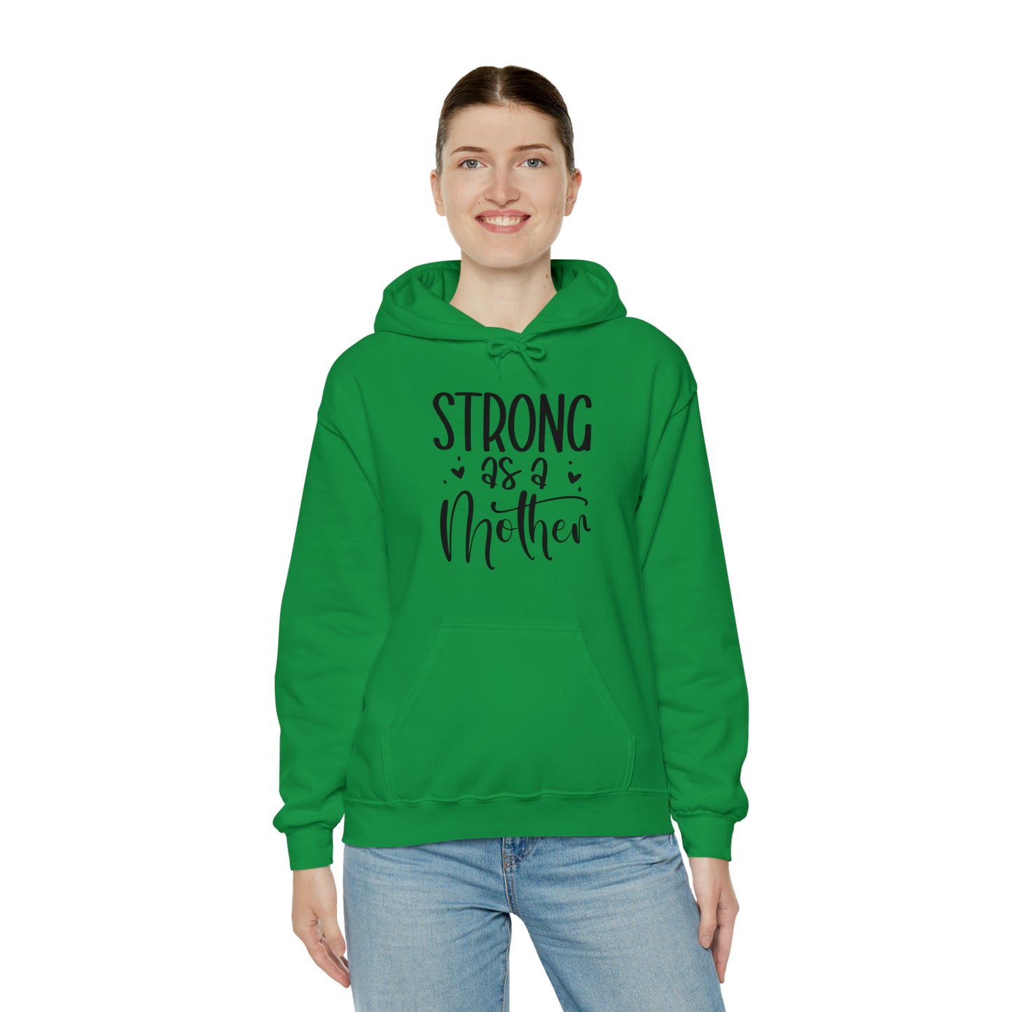 Strong as a mother- Unisex Heavy Blend™ Hooded Sweatshirt