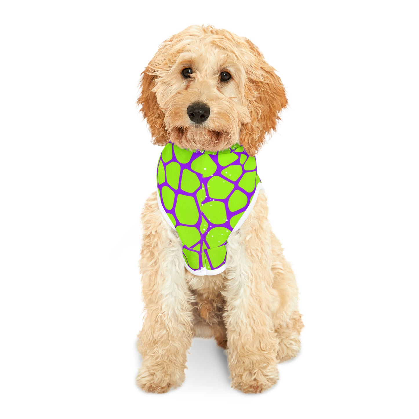 Green Purple-Pet Hoodie