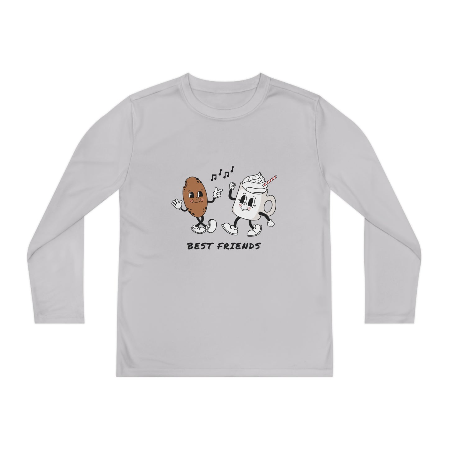 Milk and Cookies- Youth Long Sleeve Competitor Tee