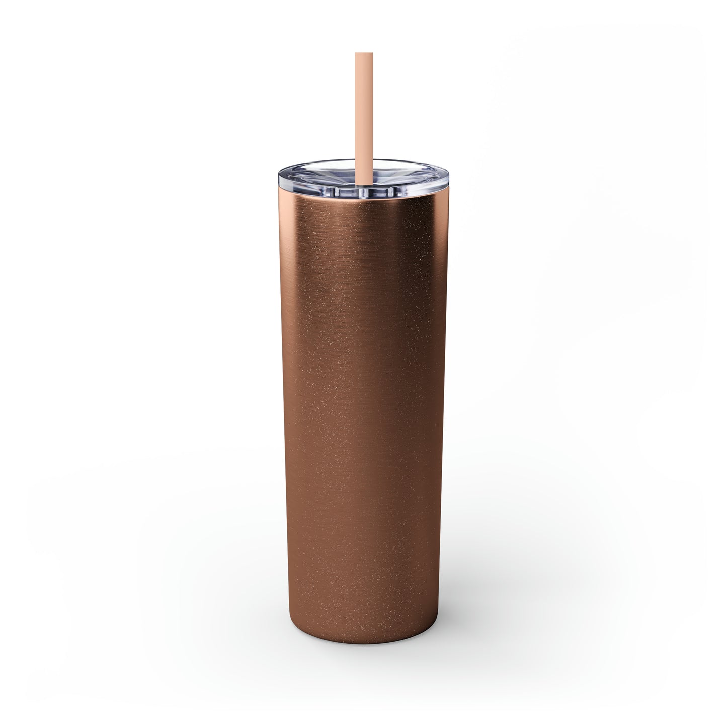 Nothing soothes the soul-Skinny Tumbler with Straw, 20oz