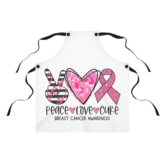 PEACE LOVE CURE-Apron (AOP)