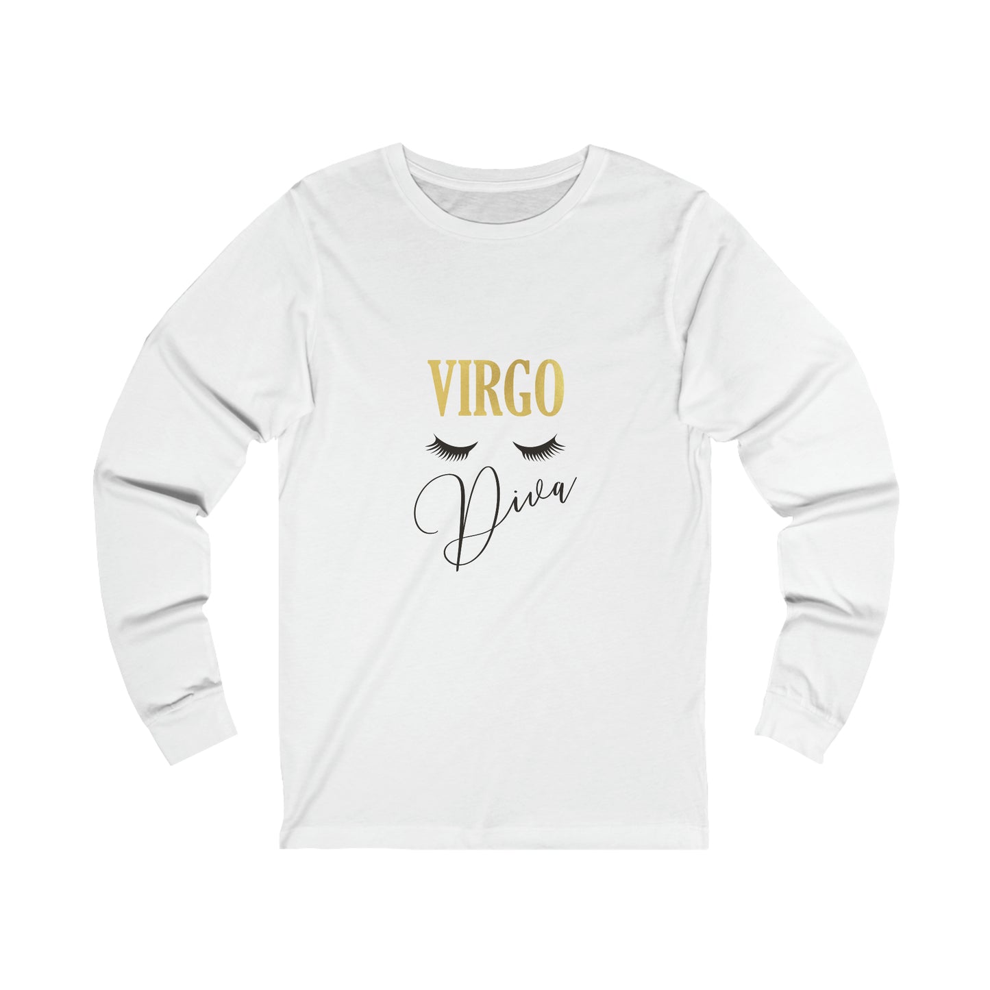 Virgo Diva - Unisex Jersey Long Sleeve Tee