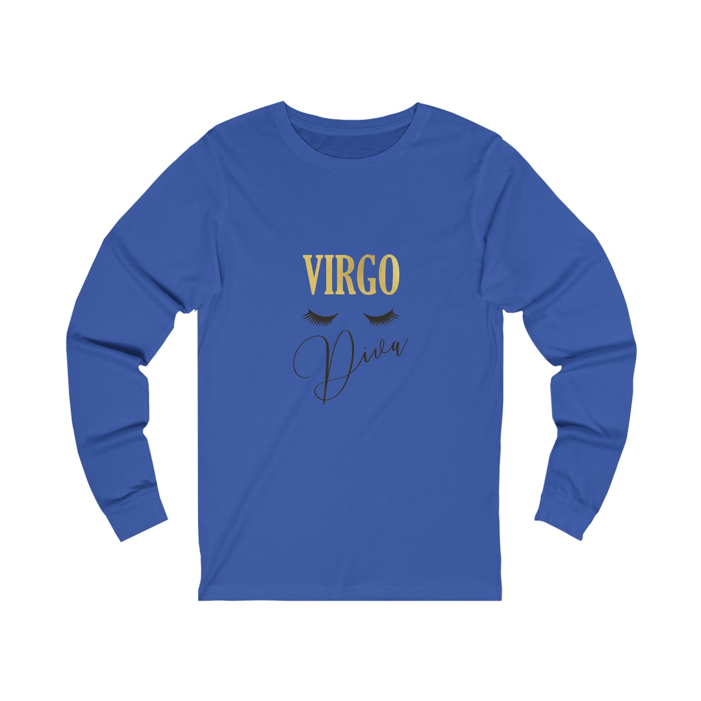 Virgo Diva - Unisex Jersey Long Sleeve Tee