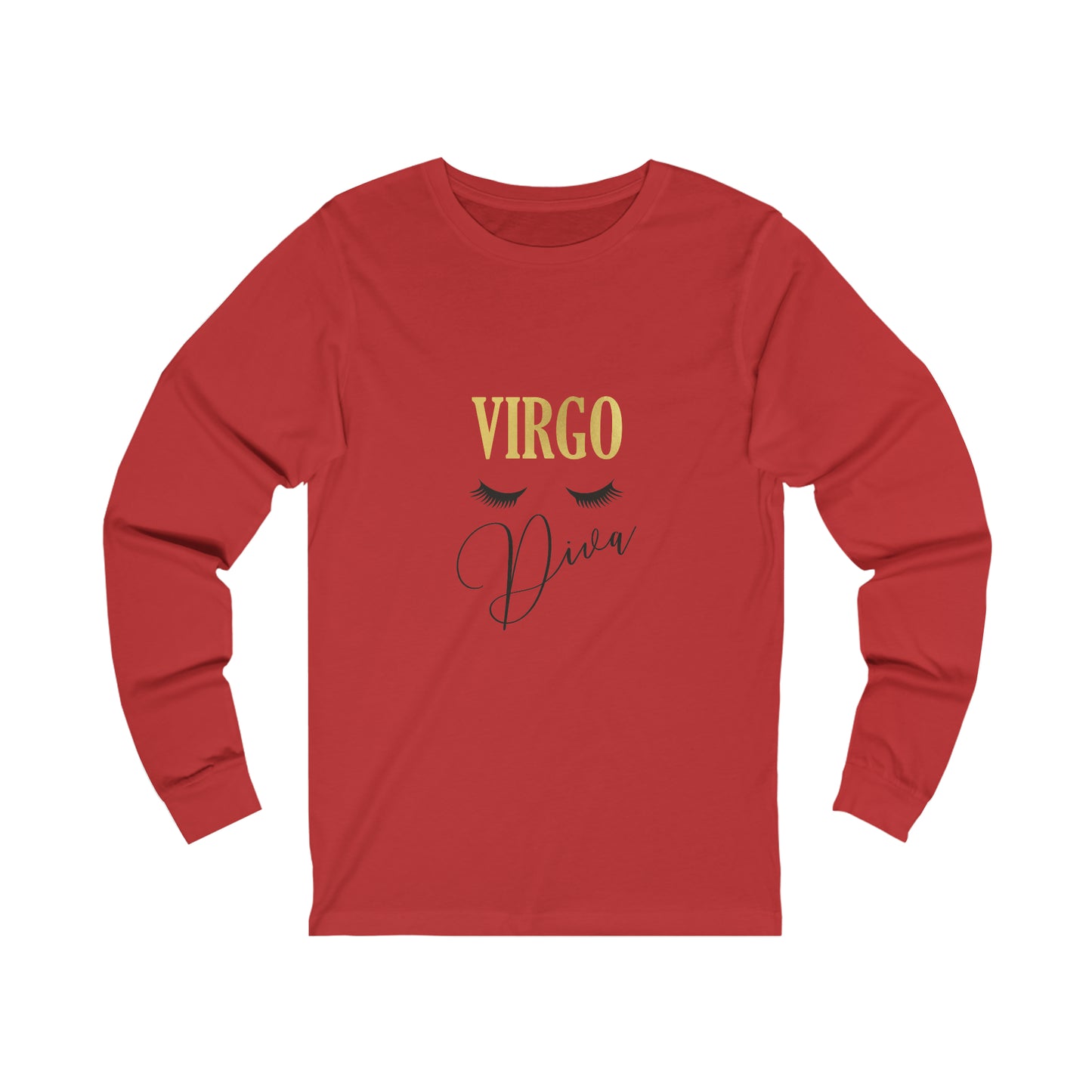 Virgo Diva - Unisex Jersey Long Sleeve Tee