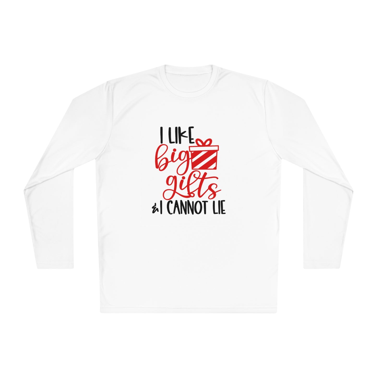 I like big gifts- Unisex Lightweight Long Sleeve Tee