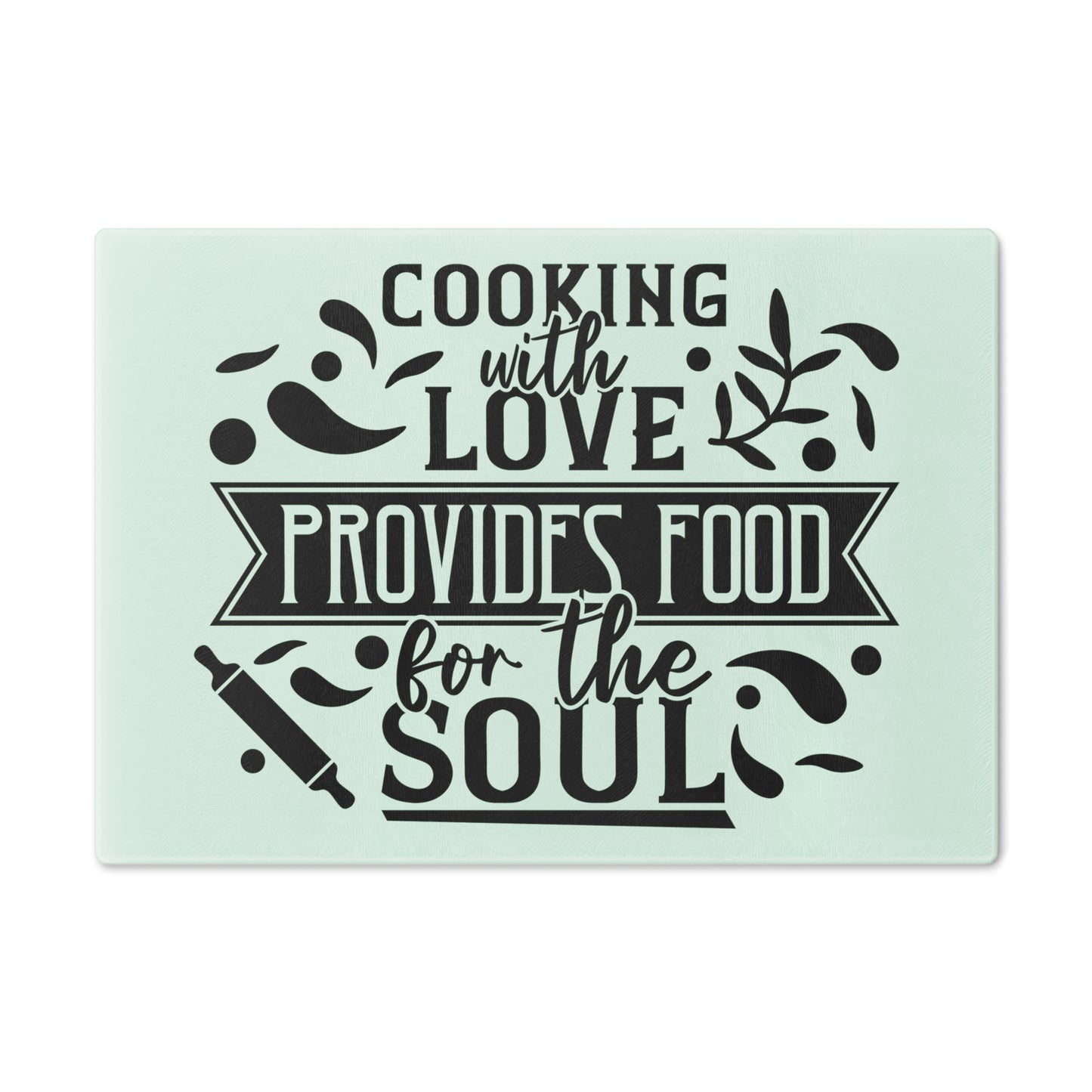 Cooking with love - Cutting Board