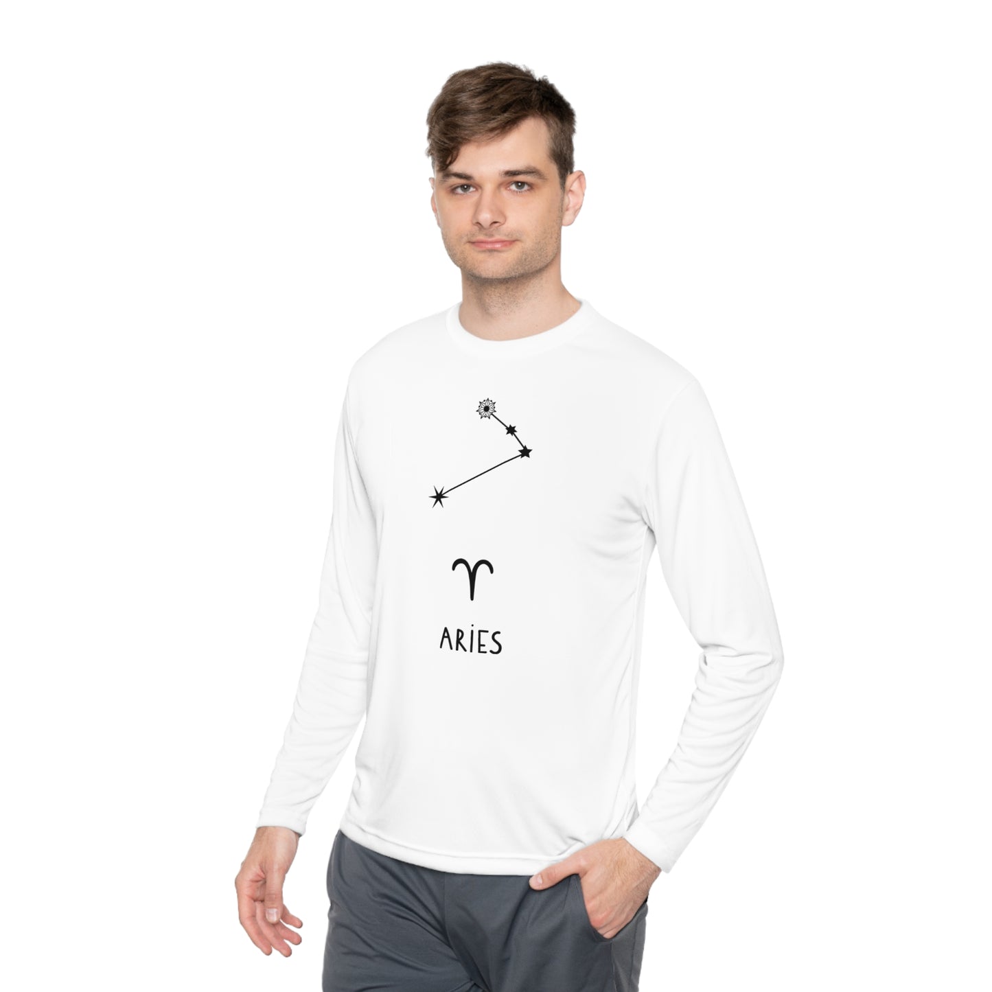 ARIES- Unisex Lightweight Long Sleeve Tee