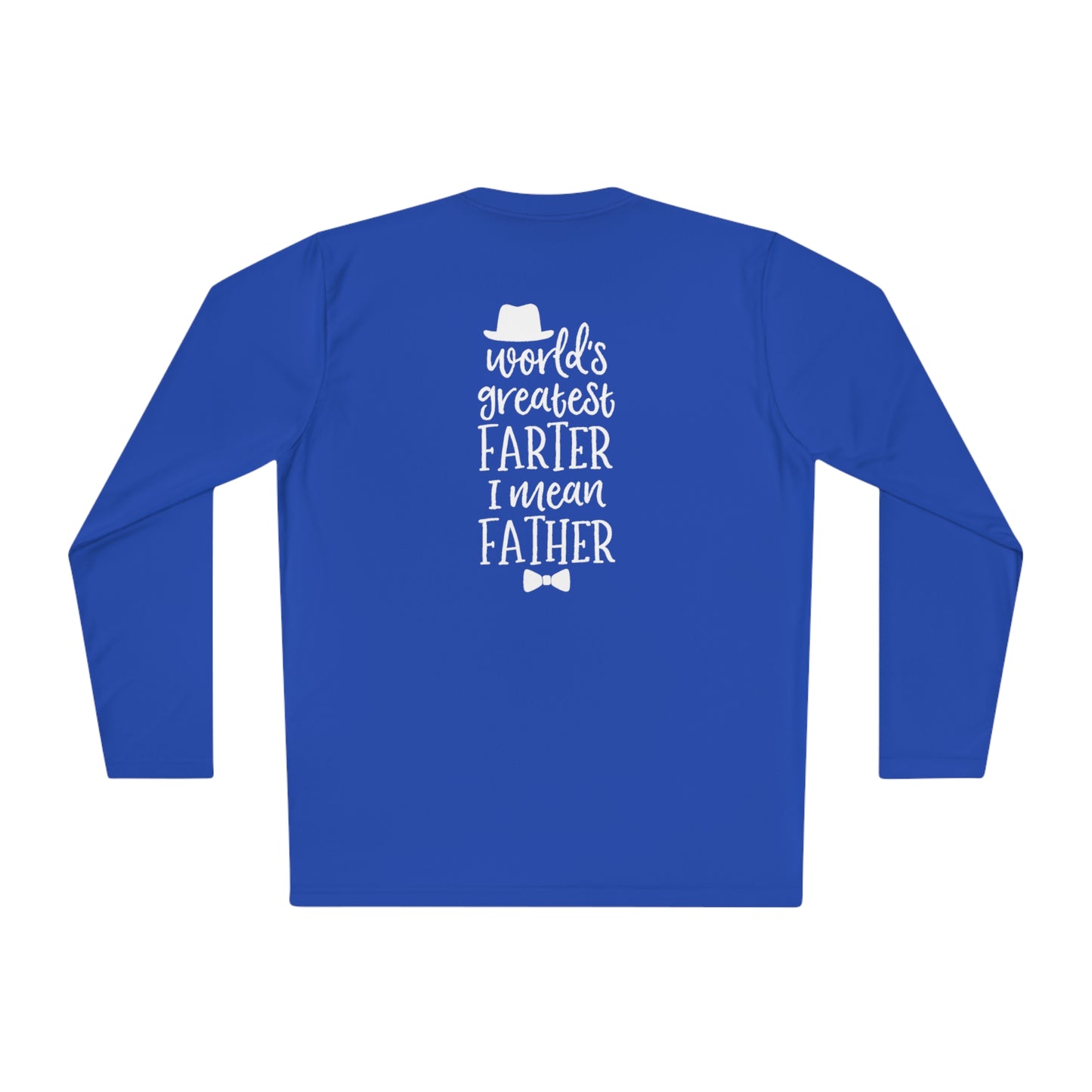 World's greatest farter- Unisex Lightweight Long Sleeve Tee