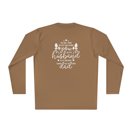 Dad- Unisex Lightweight Long Sleeve Tee