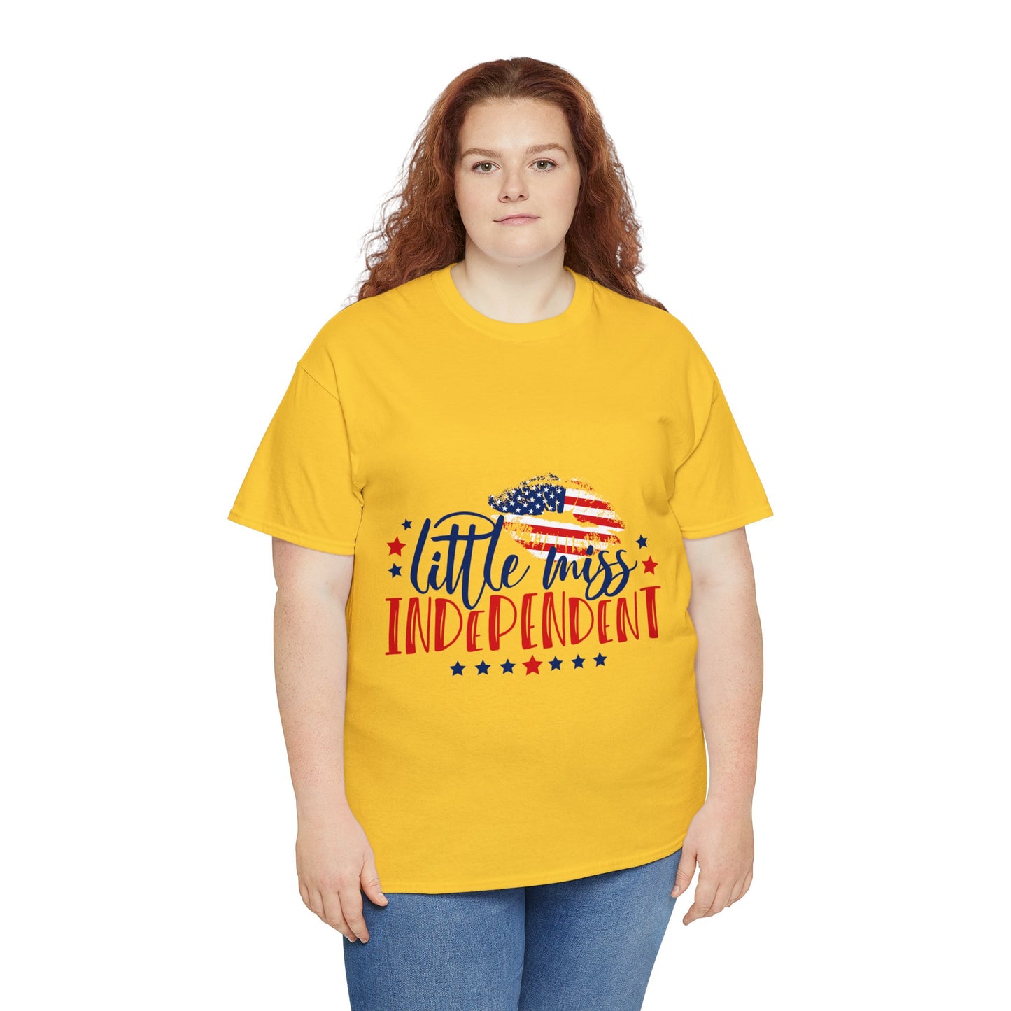 Little Miss Independent- Unisex Heavy Cotton Tee