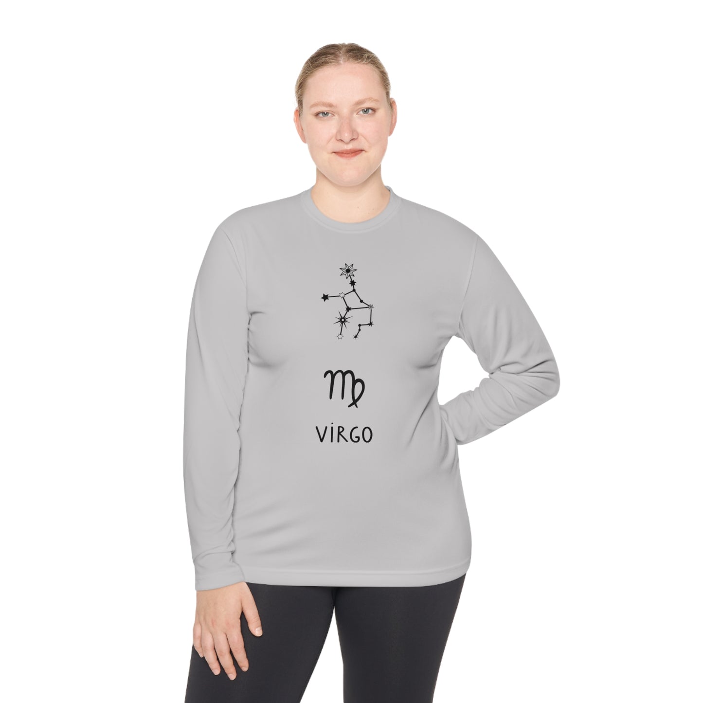 VIRGO STARS-Unisex Lightweight Long Sleeve Tee