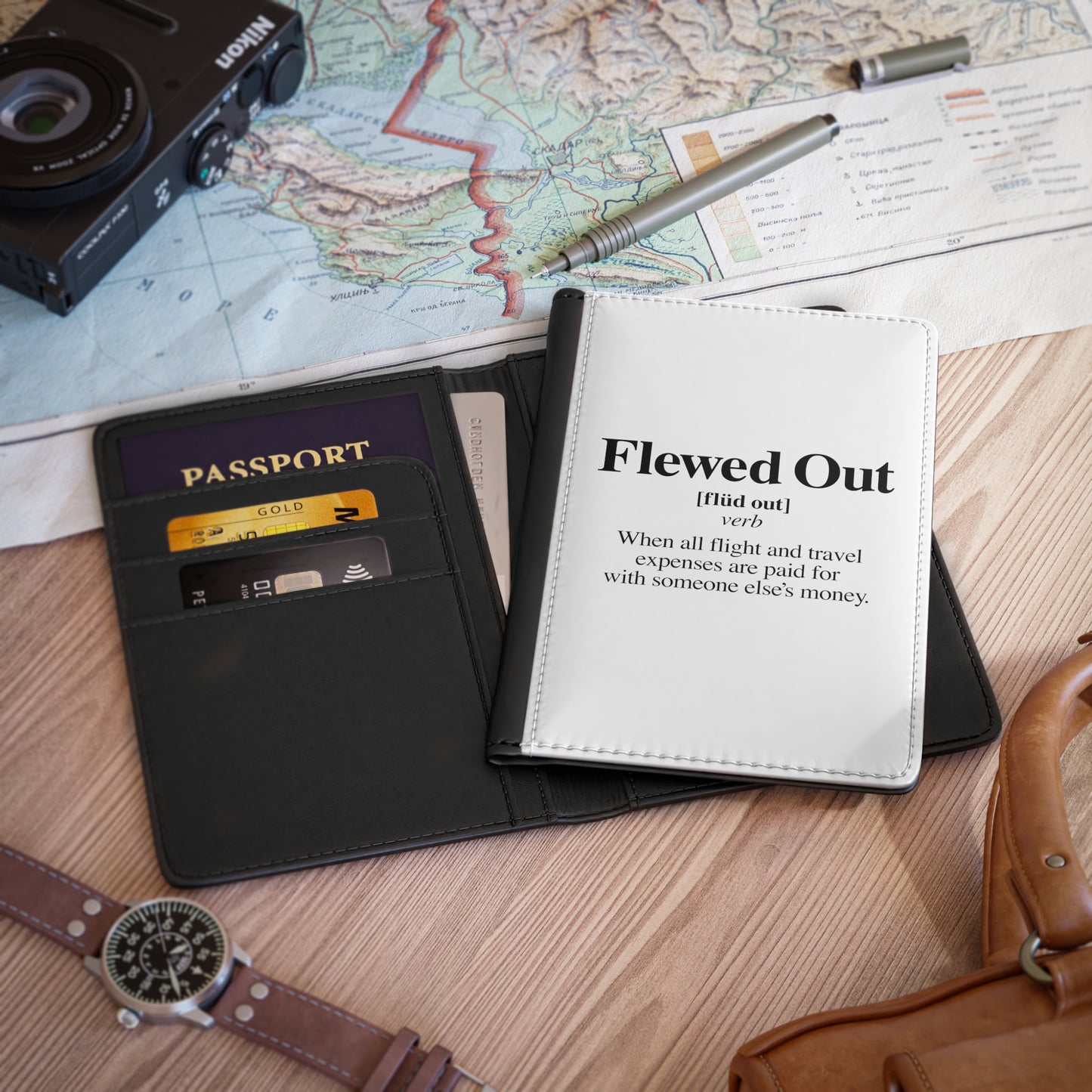 FLEW-OUT-Passport Cover