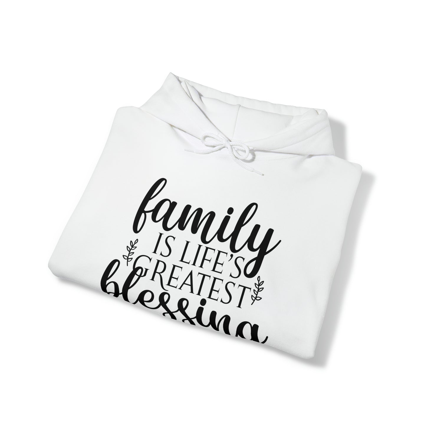 Family is the greatest blessing- Unisex Heavy Blend™ Hooded Sweatshirt