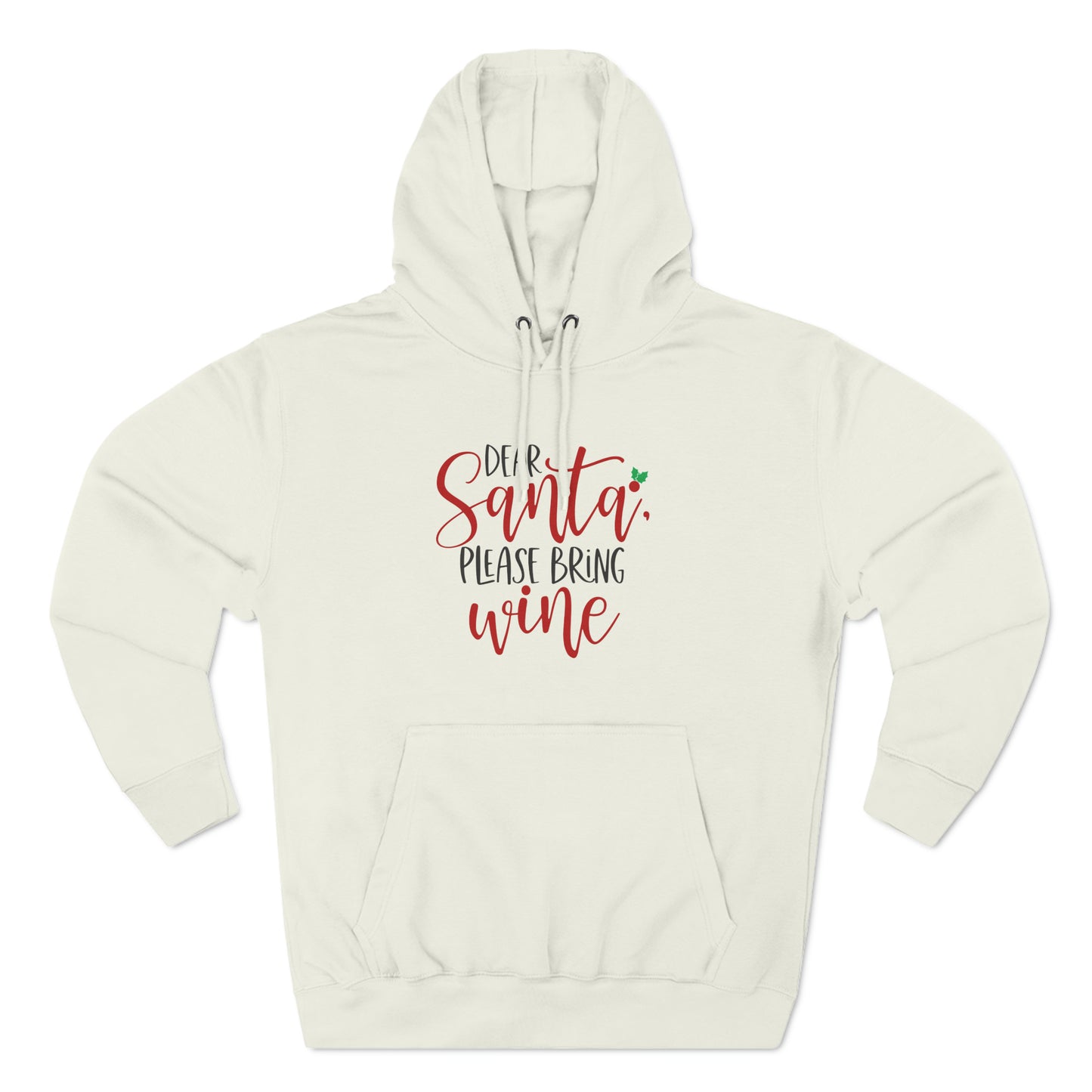 Please bring wine- Unisex Premium Pullover Hoodie