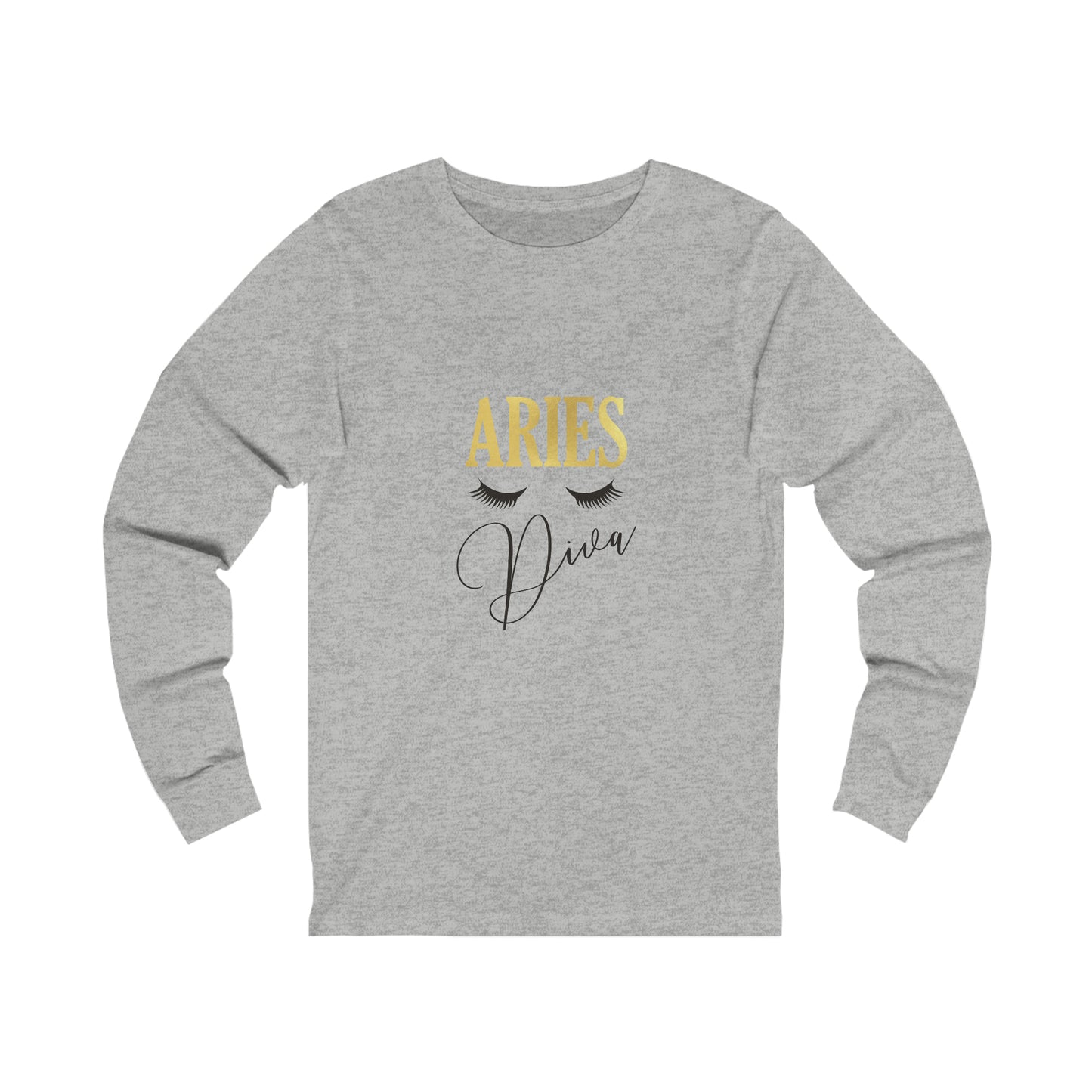 Aries Diva- Unisex Jersey Long Sleeve Tee