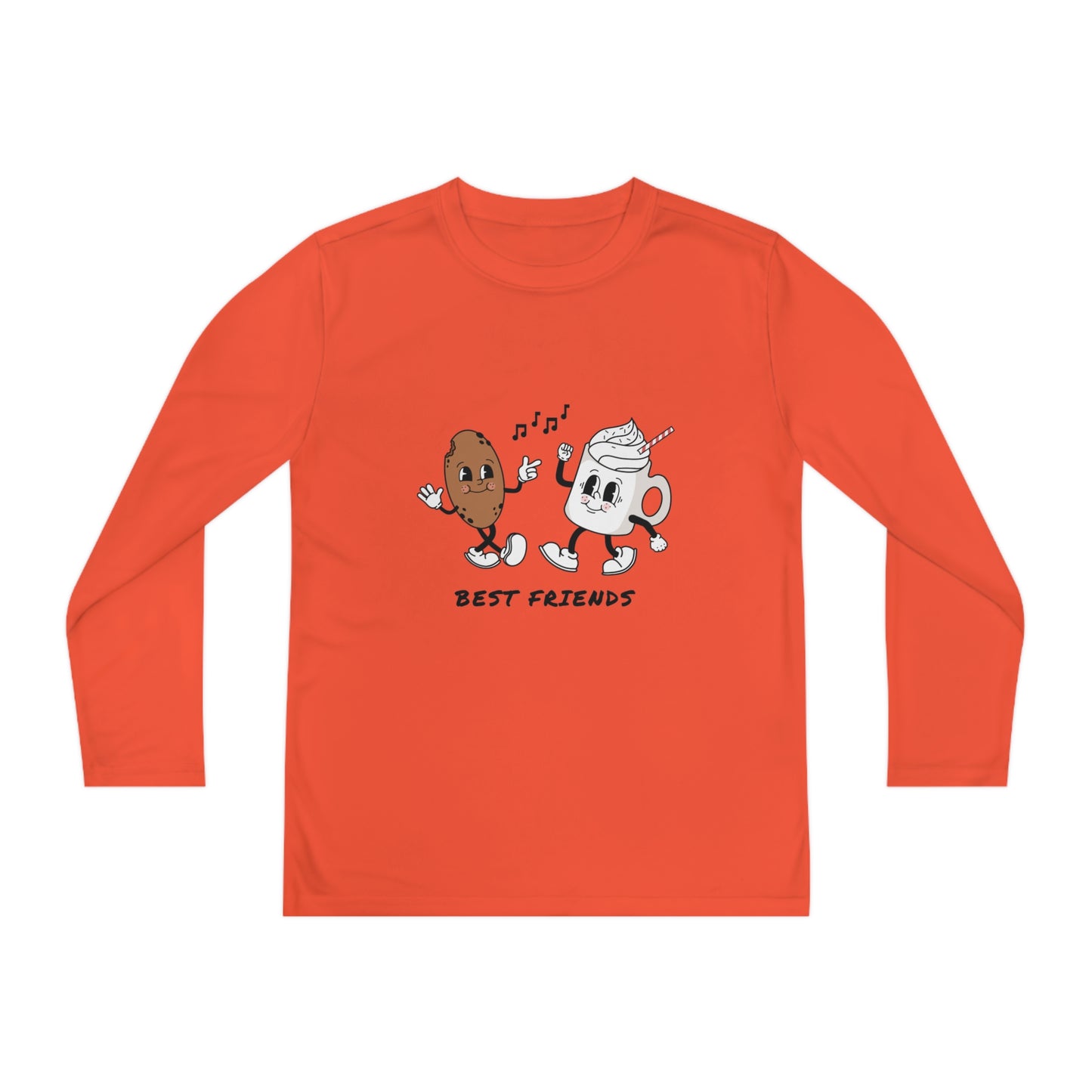 Milk and Cookies- Youth Long Sleeve Competitor Tee