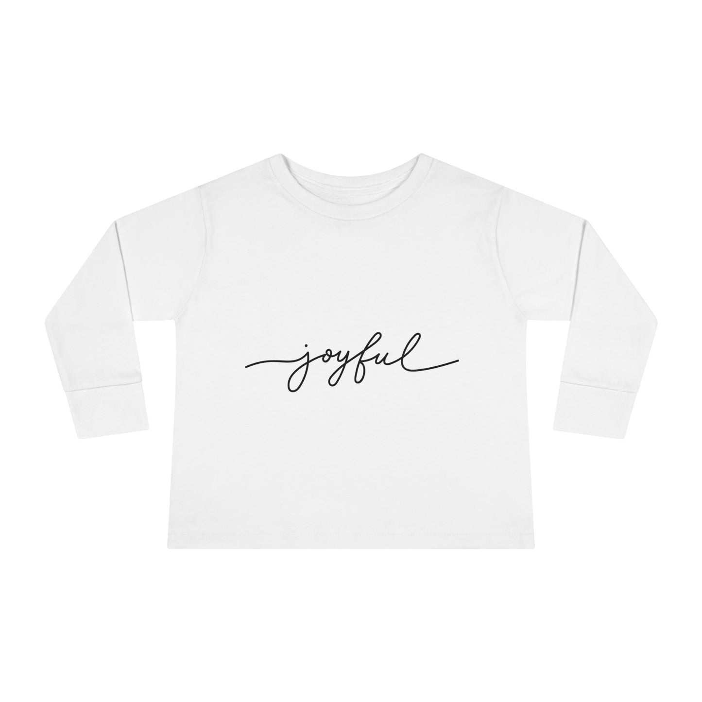 Joyful- Toddler Long Sleeve Tee