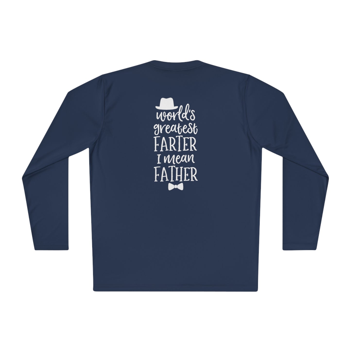 World's greatest farter- Unisex Lightweight Long Sleeve Tee