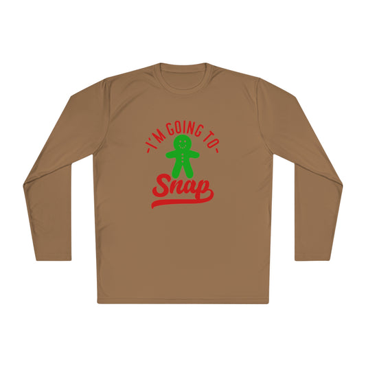 I'm going to snap- Unisex Lightweight Long Sleeve Tee