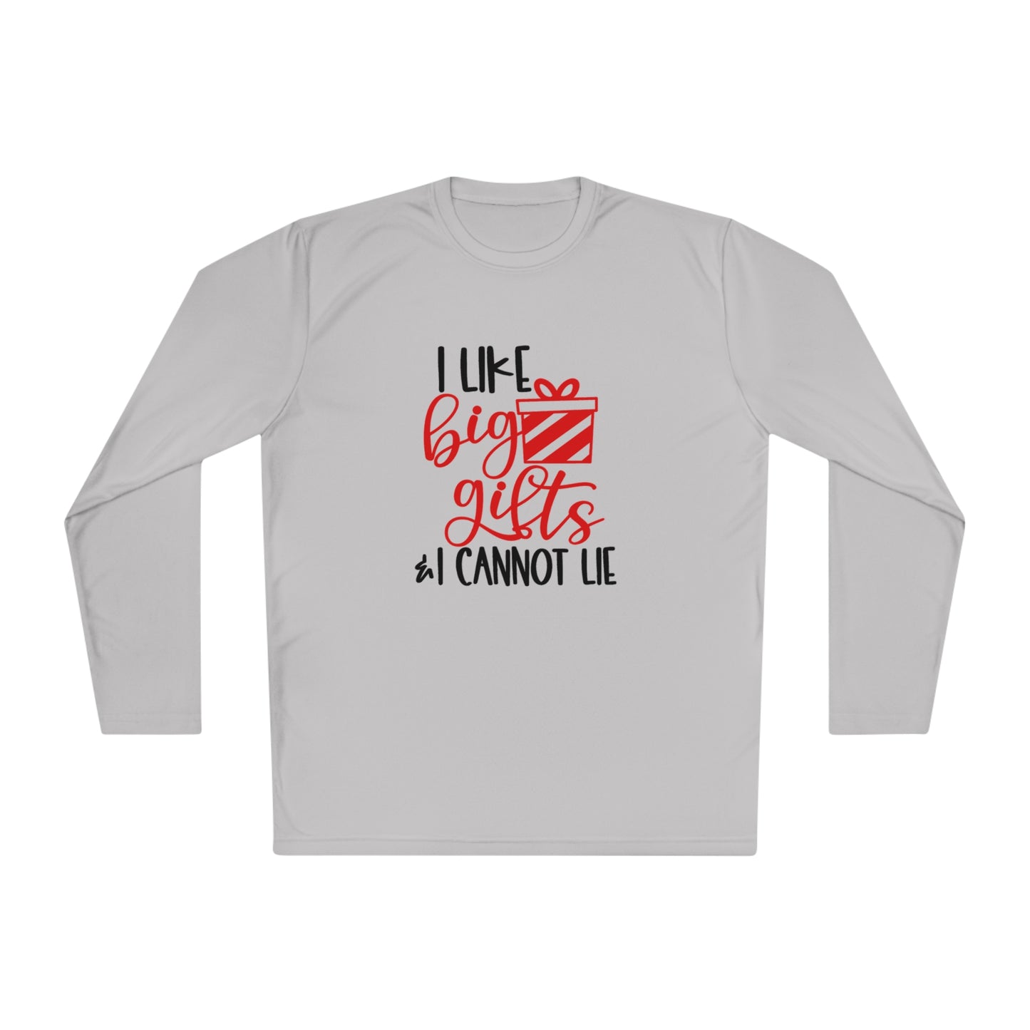 I like big gifts- Unisex Lightweight Long Sleeve Tee