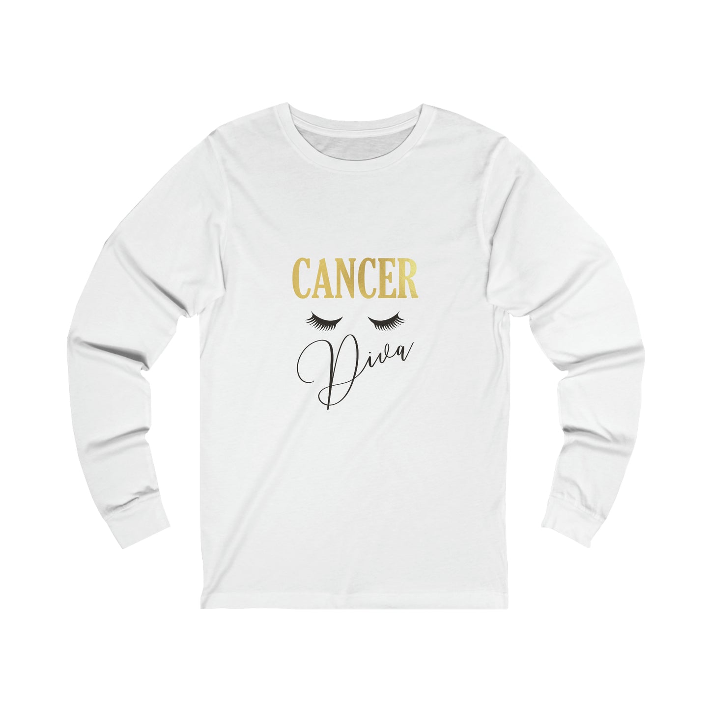 Cancer Diva- Unisex Jersey Long Sleeve Tee