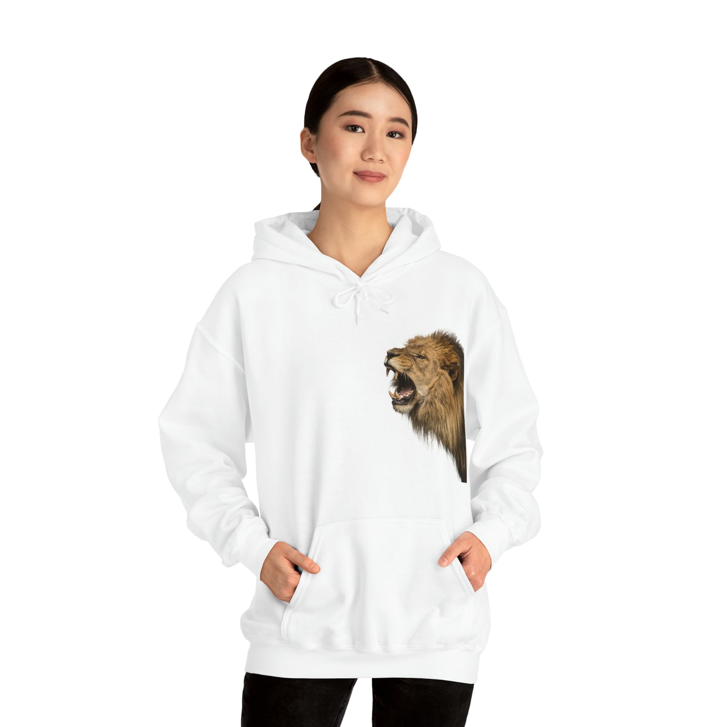 LION-Unisex Heavy Blend™ Hooded Sweatshirt