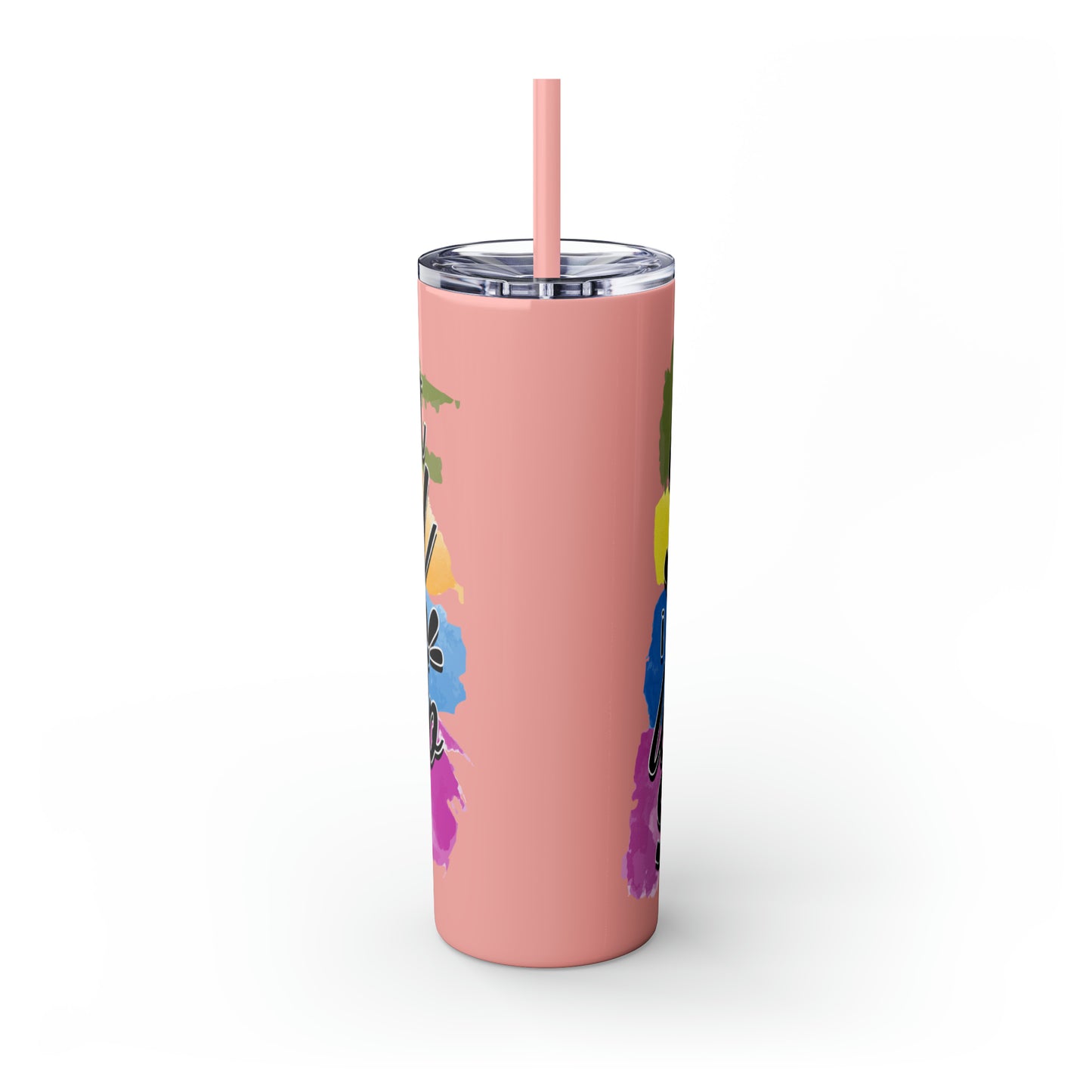 I'm not bossy I have leadership skills- Skinny Tumbler with Straw, 20oz