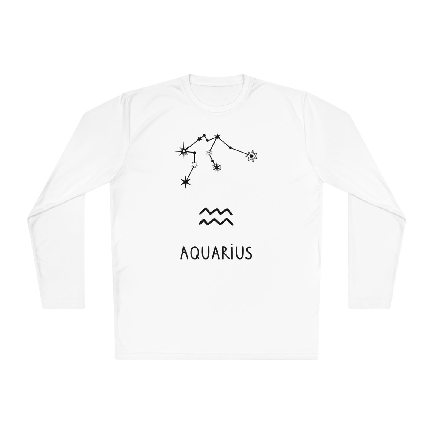 AQUARIUS STARS- Unisex Lightweight Long Sleeve Tee