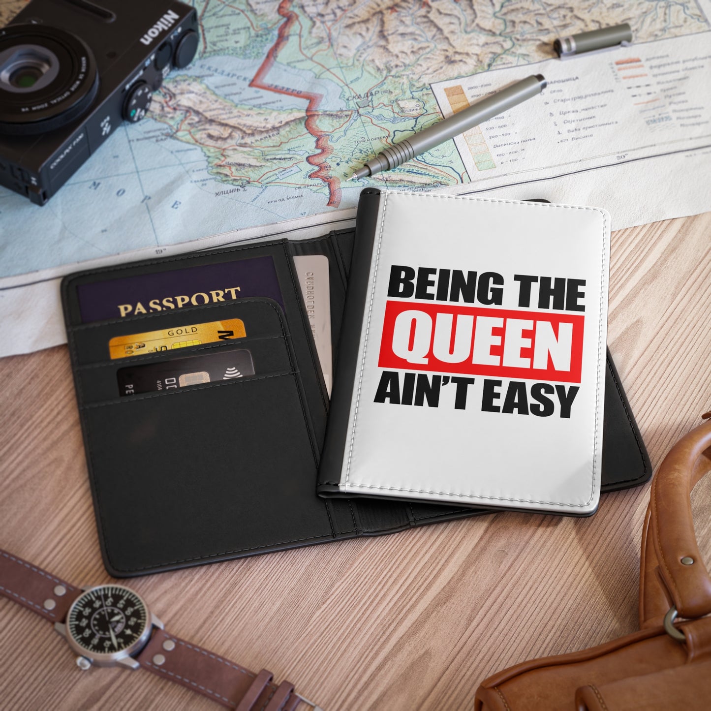 Being the queen-Passport Cover