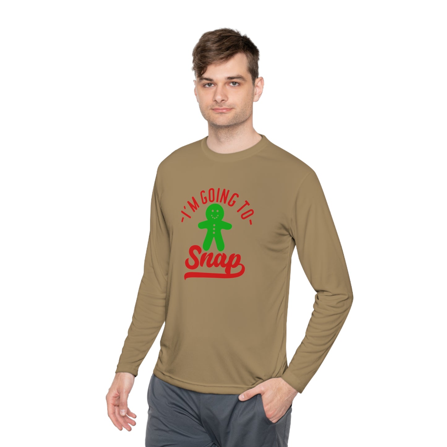 I'm going to snap- Unisex Lightweight Long Sleeve Tee