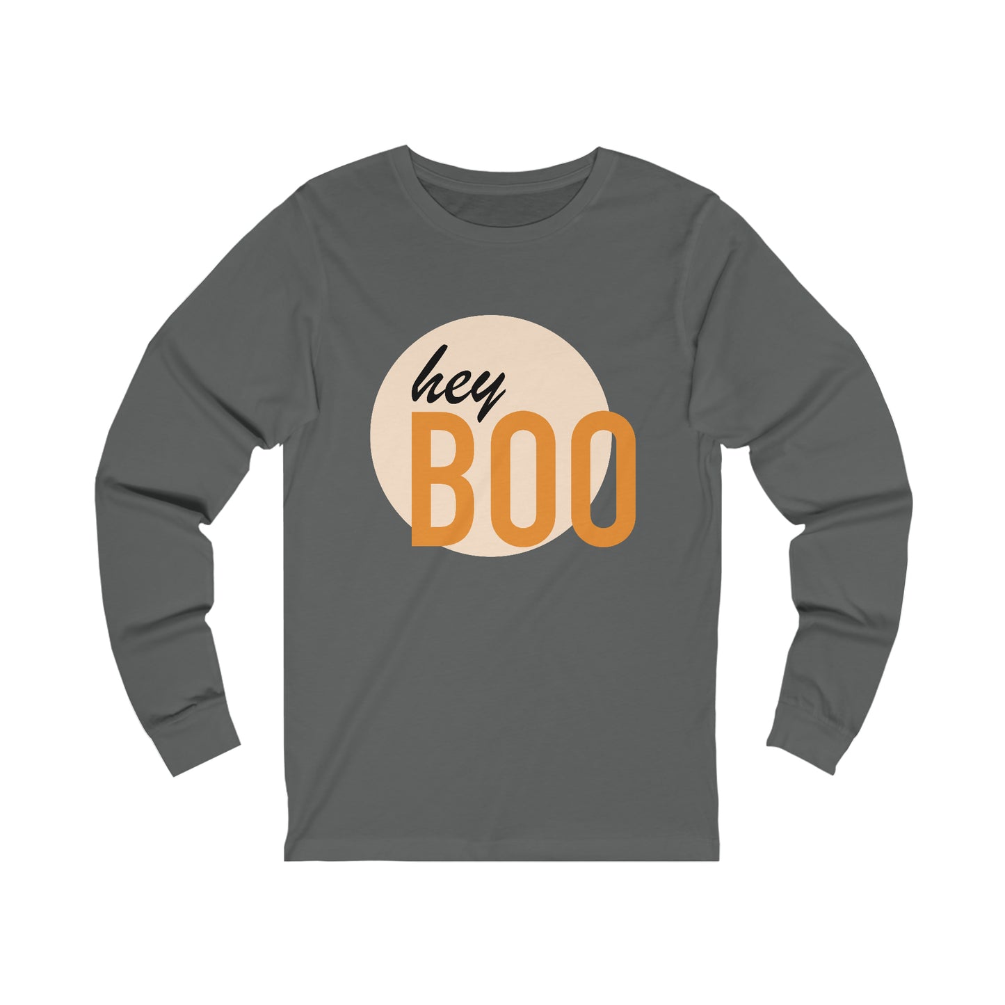 Hey Boo- Unisex Jersey Long Sleeve Tee