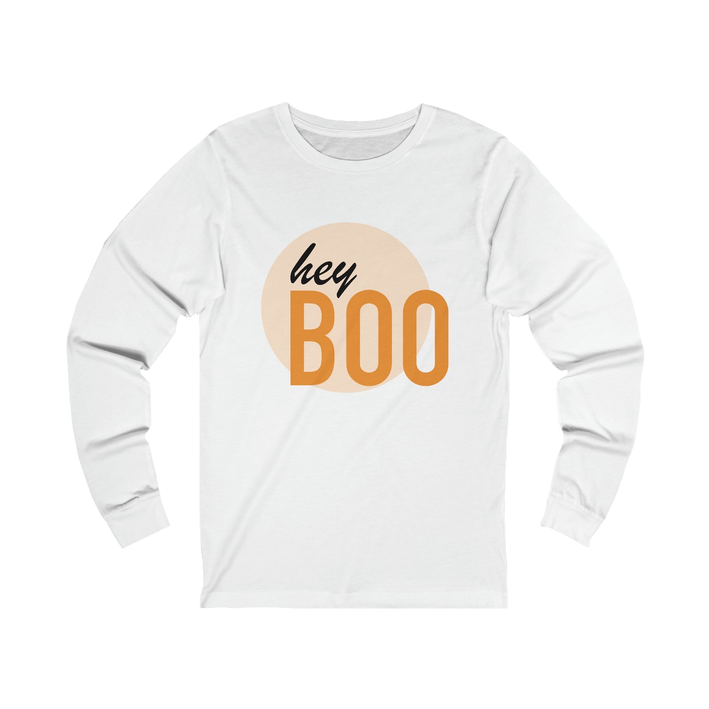 Hey Boo- Unisex Jersey Long Sleeve Tee