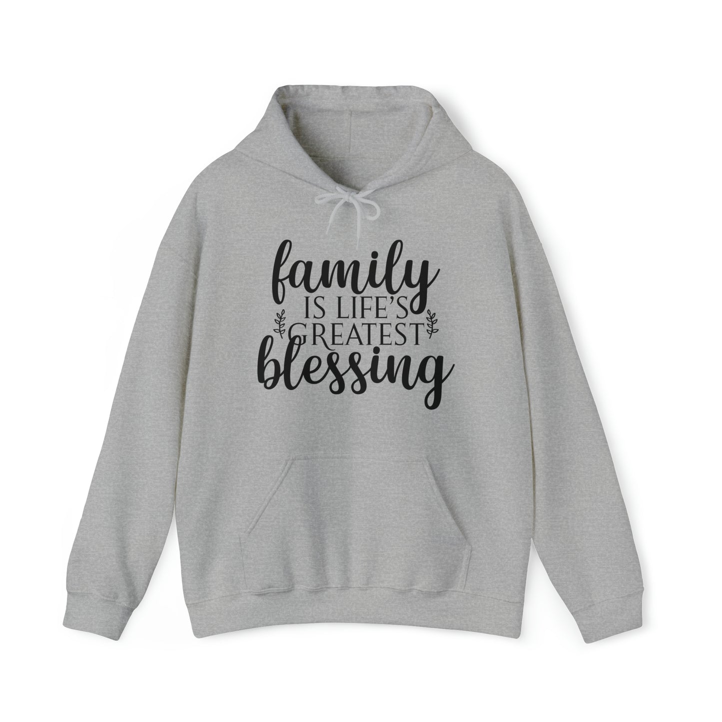 Family is the greatest blessing- Unisex Heavy Blend™ Hooded Sweatshirt