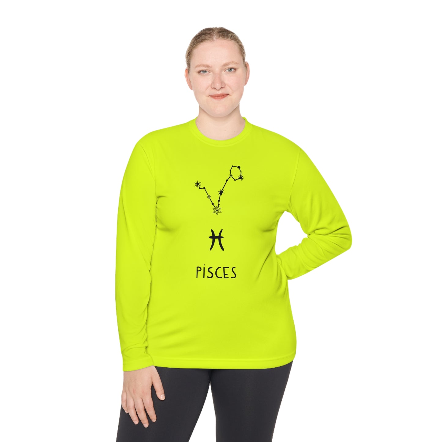 PISCES STARS -Unisex Lightweight Long Sleeve Tee