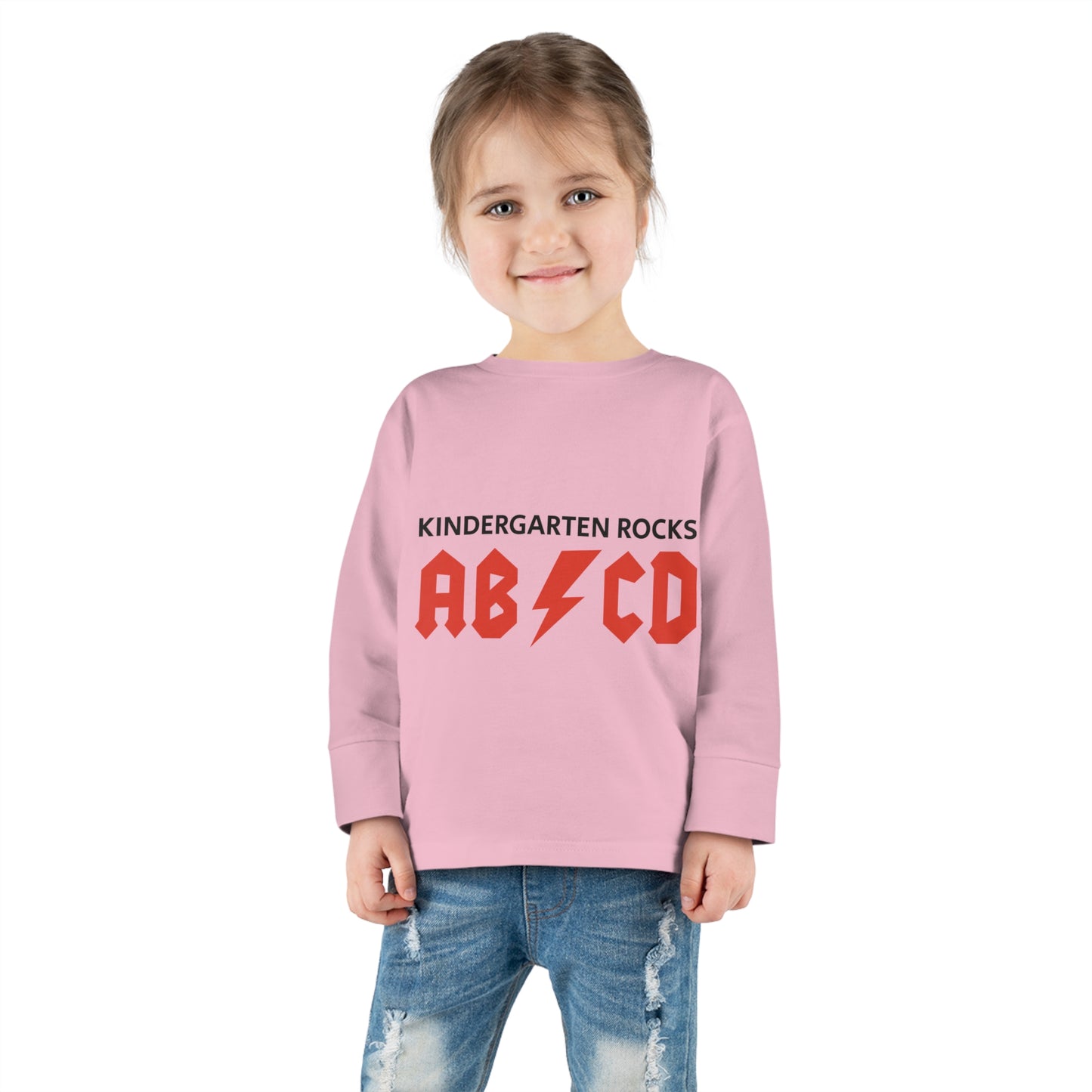 Kindergarten Rock-Toddler Long Sleeve Tee