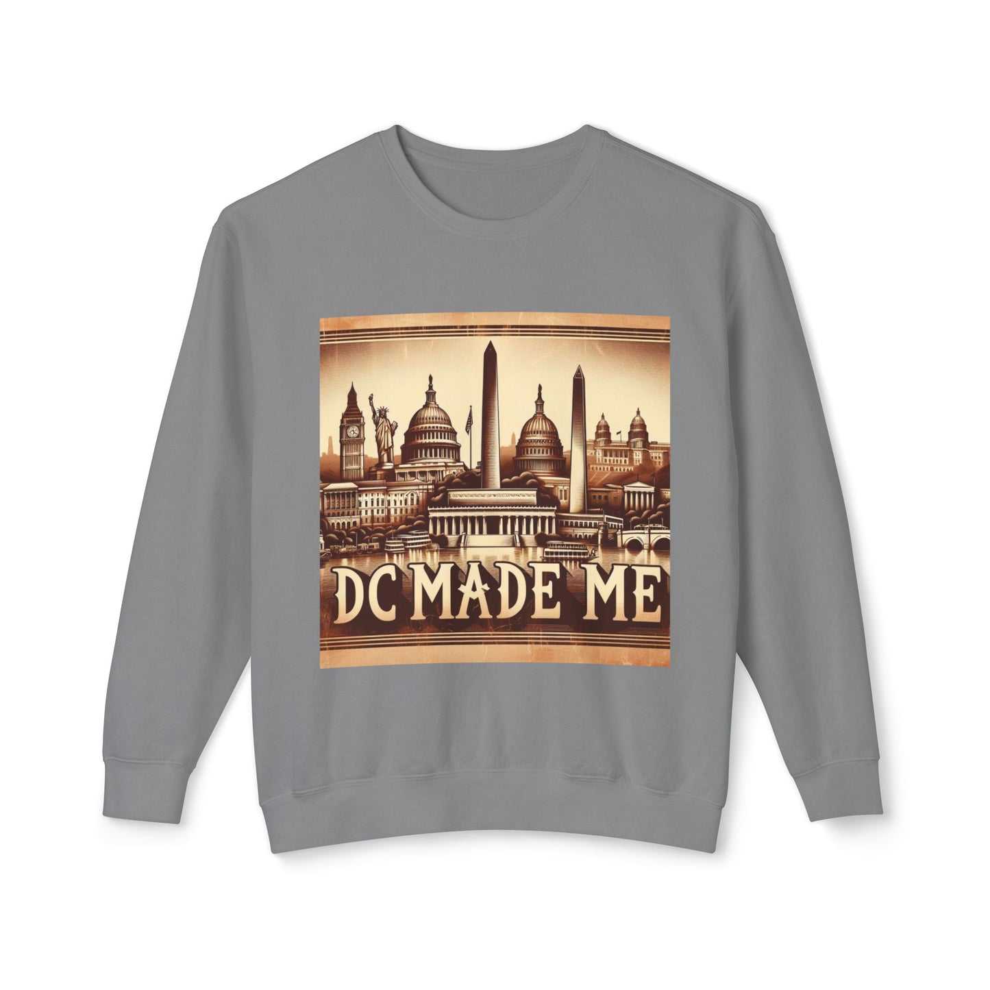 DC Made Me-Unisex Lightweight Crewneck Sweatshirt