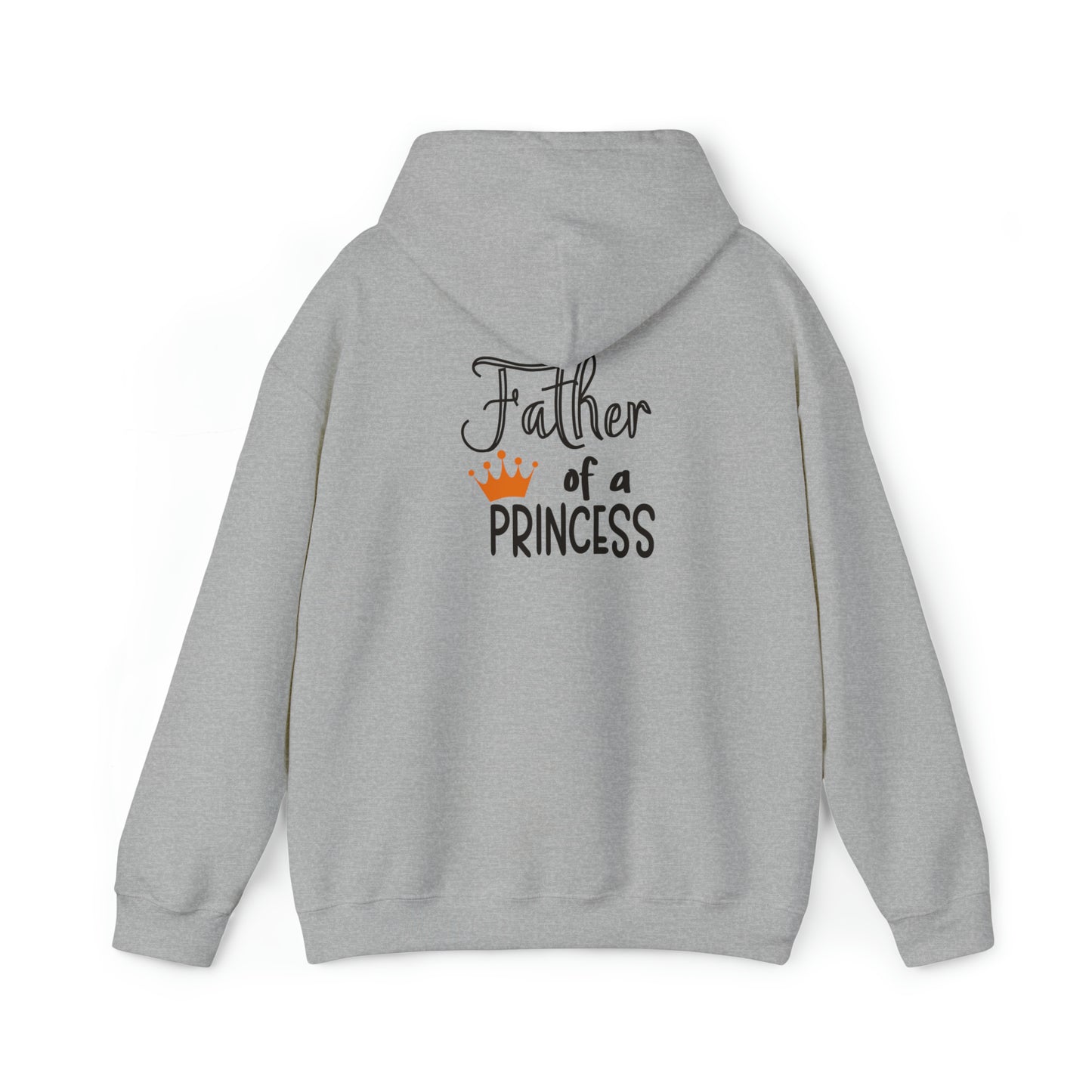 Father of a princess- Unisex Heavy Blend™ Hooded Sweatshirt